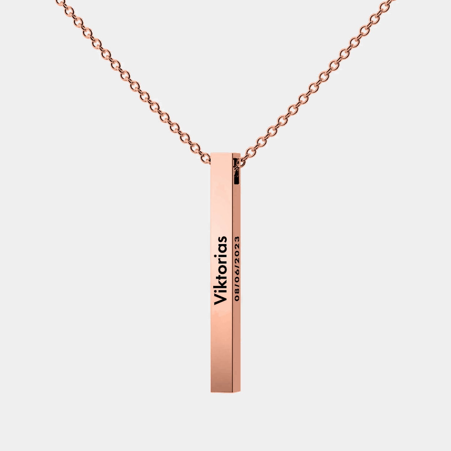 Collier Barre Personnalisée