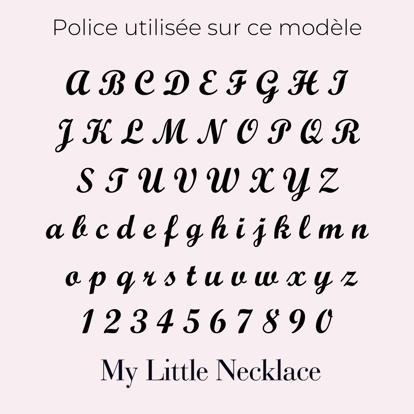 Collier Infini Personnalisé Deux Prénoms