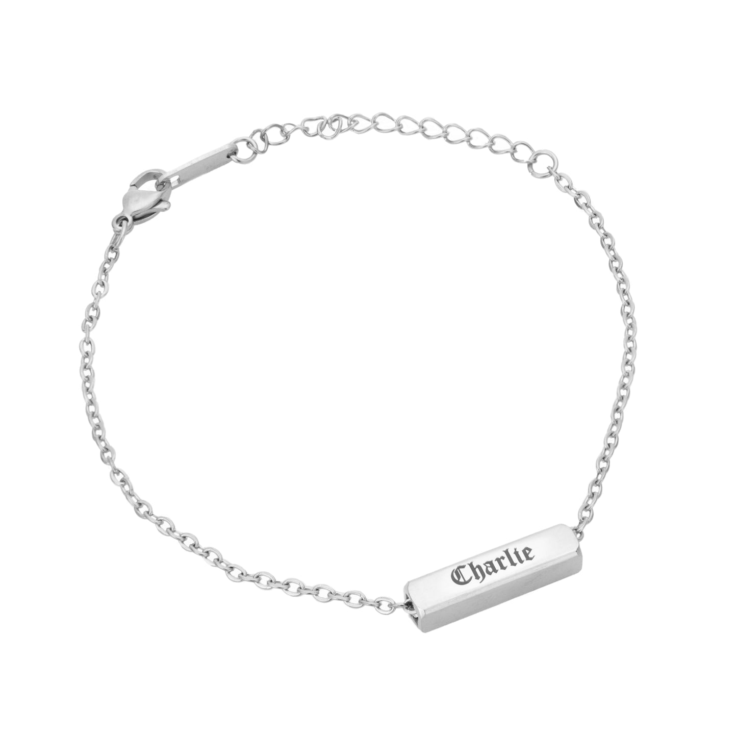 Bracelet avec Barre 3D Personnalisée