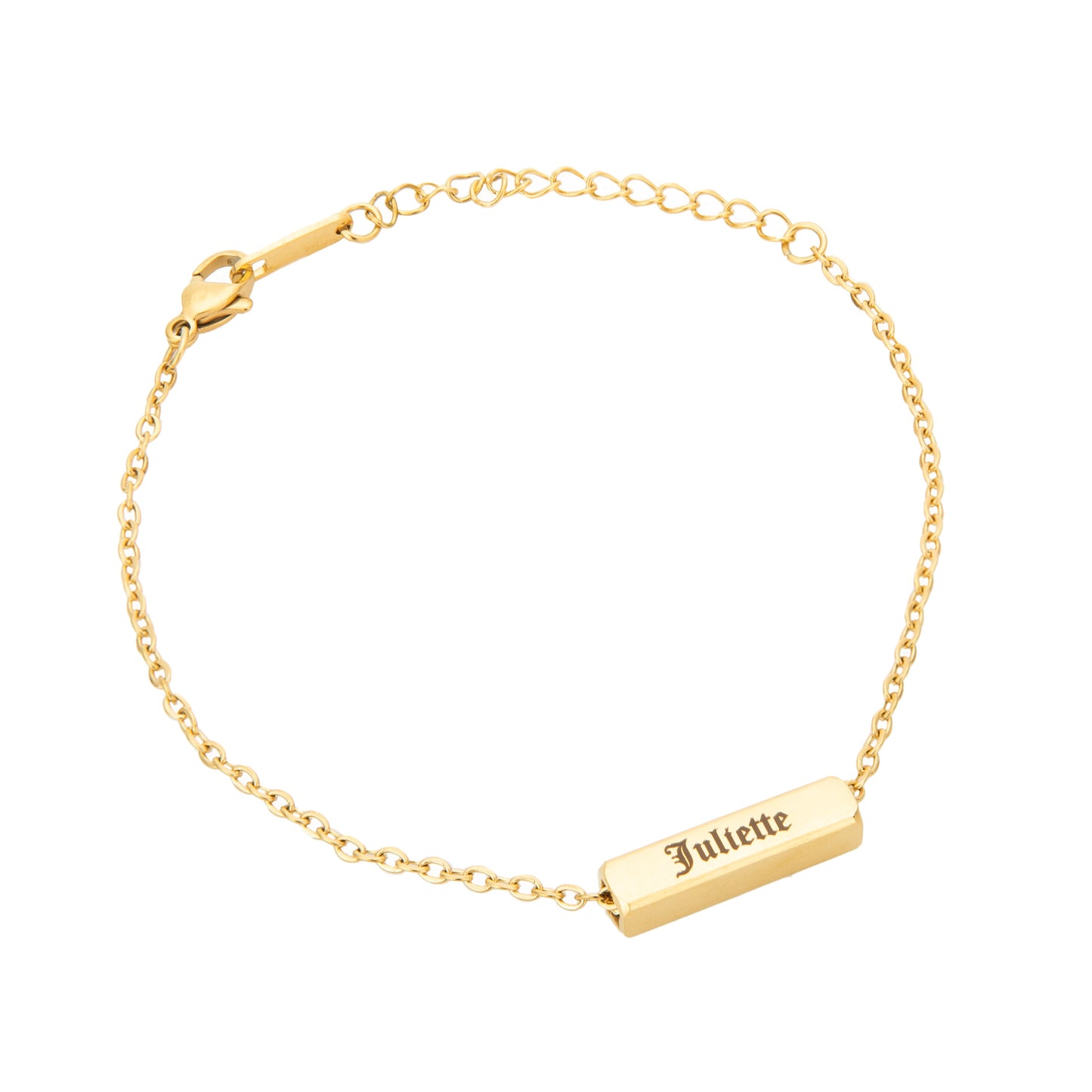 Bracelet avec Barre 3D Personnalisée