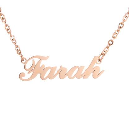 Collier Prénom Style Classique