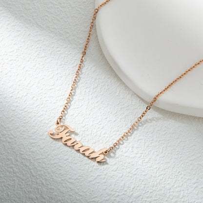 Collier Prénom Style Classique