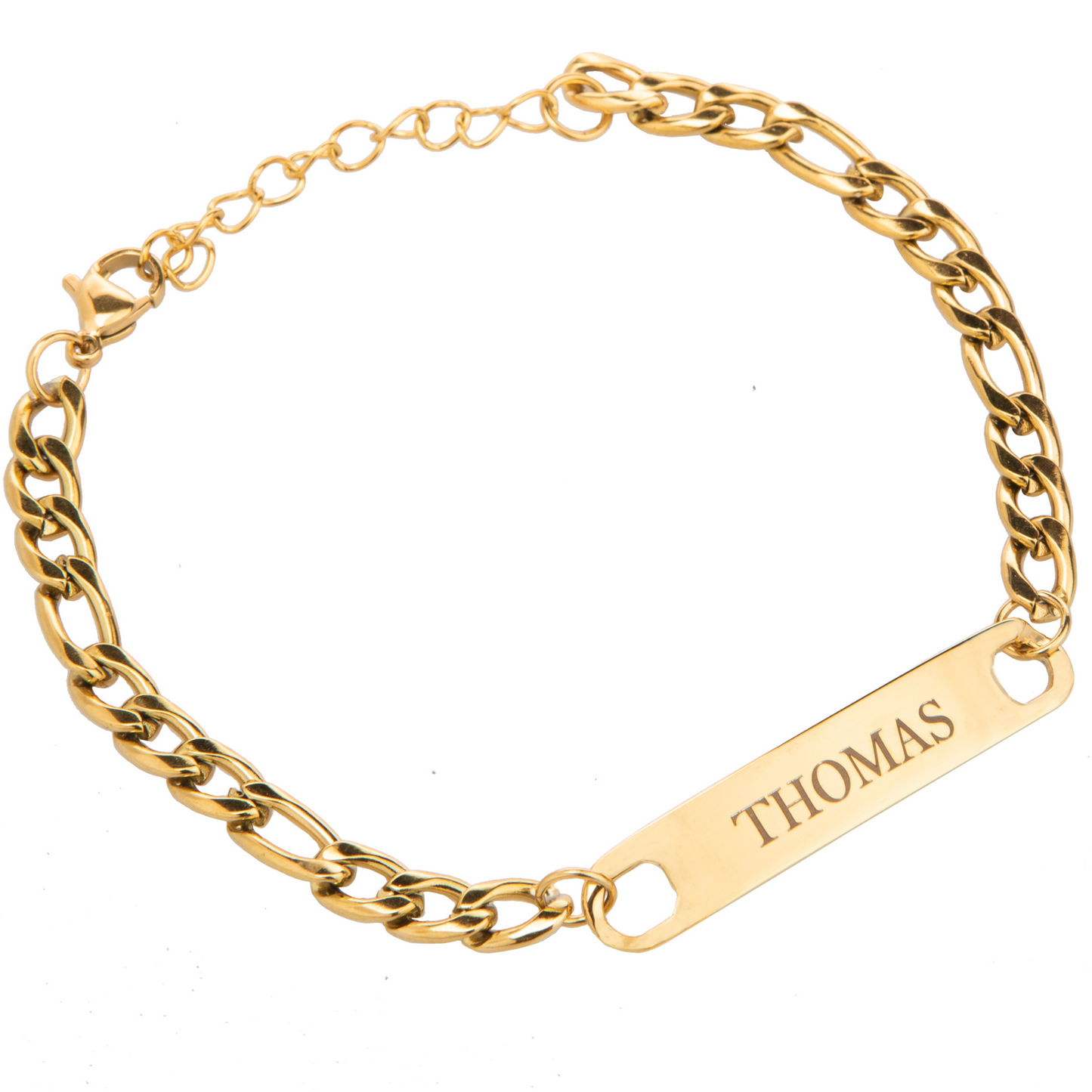 Bracelet Homme Gourmette Classique Personnalisé