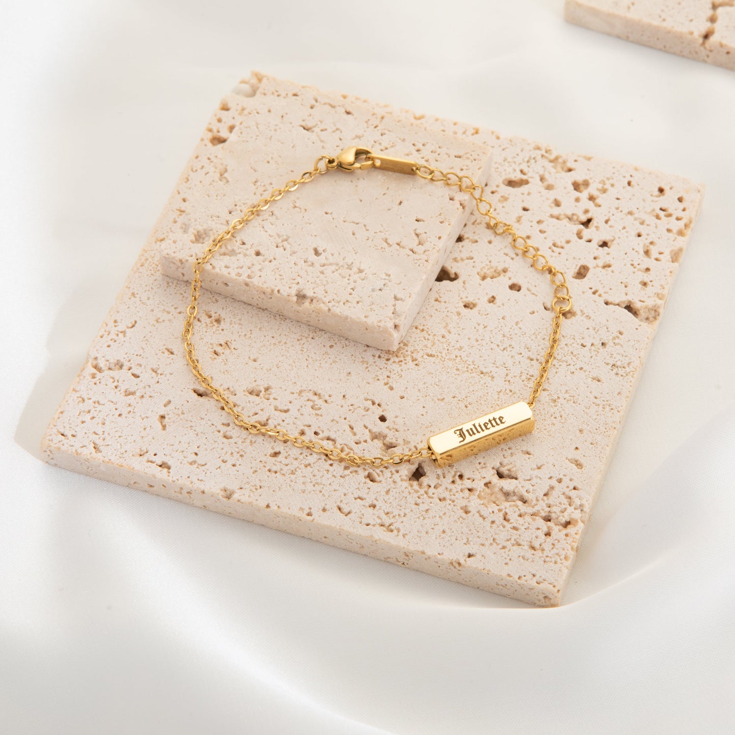 Bracelet avec Barre 3D Personnalisée