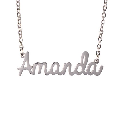 Collier Personnalisé Cursif