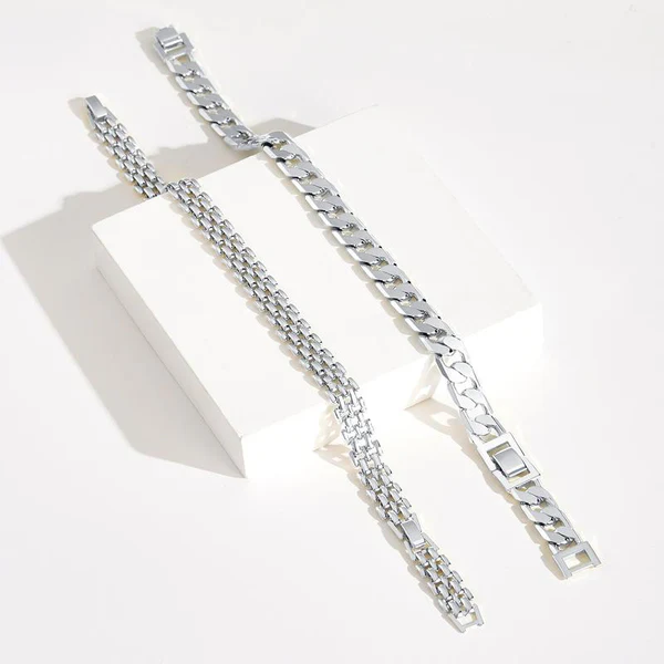Bracelet Doré Épais