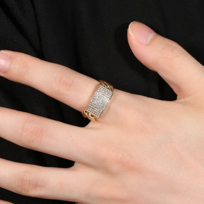 Bague Chaîne Cuban