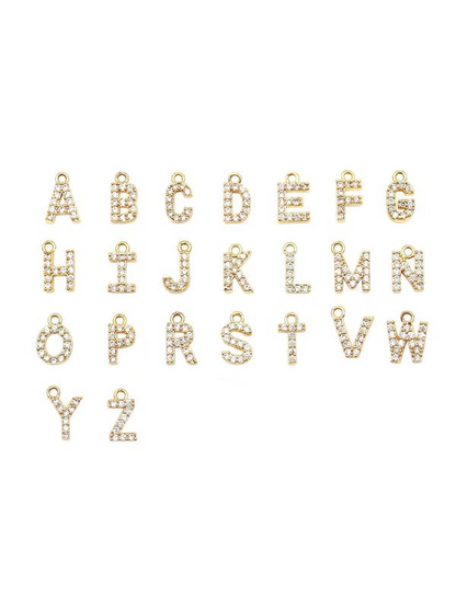 Duo Colliers Pendentif Croix & Initiale
