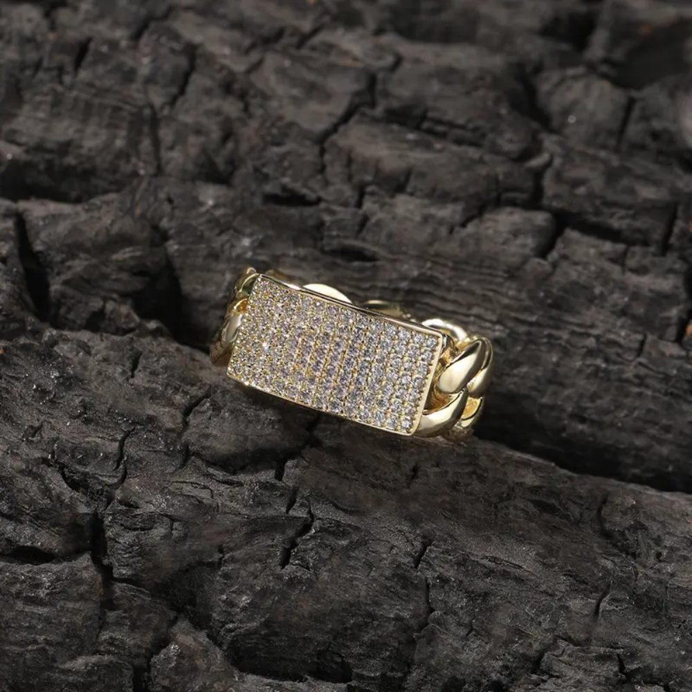 Bague Chaîne Cuban
