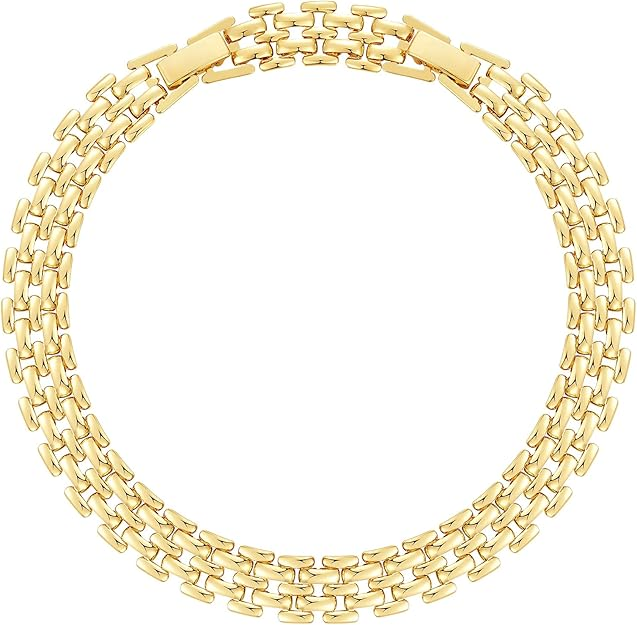 Bracelet Doré Épais