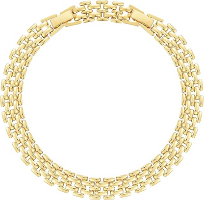 Bracelet Doré Épais