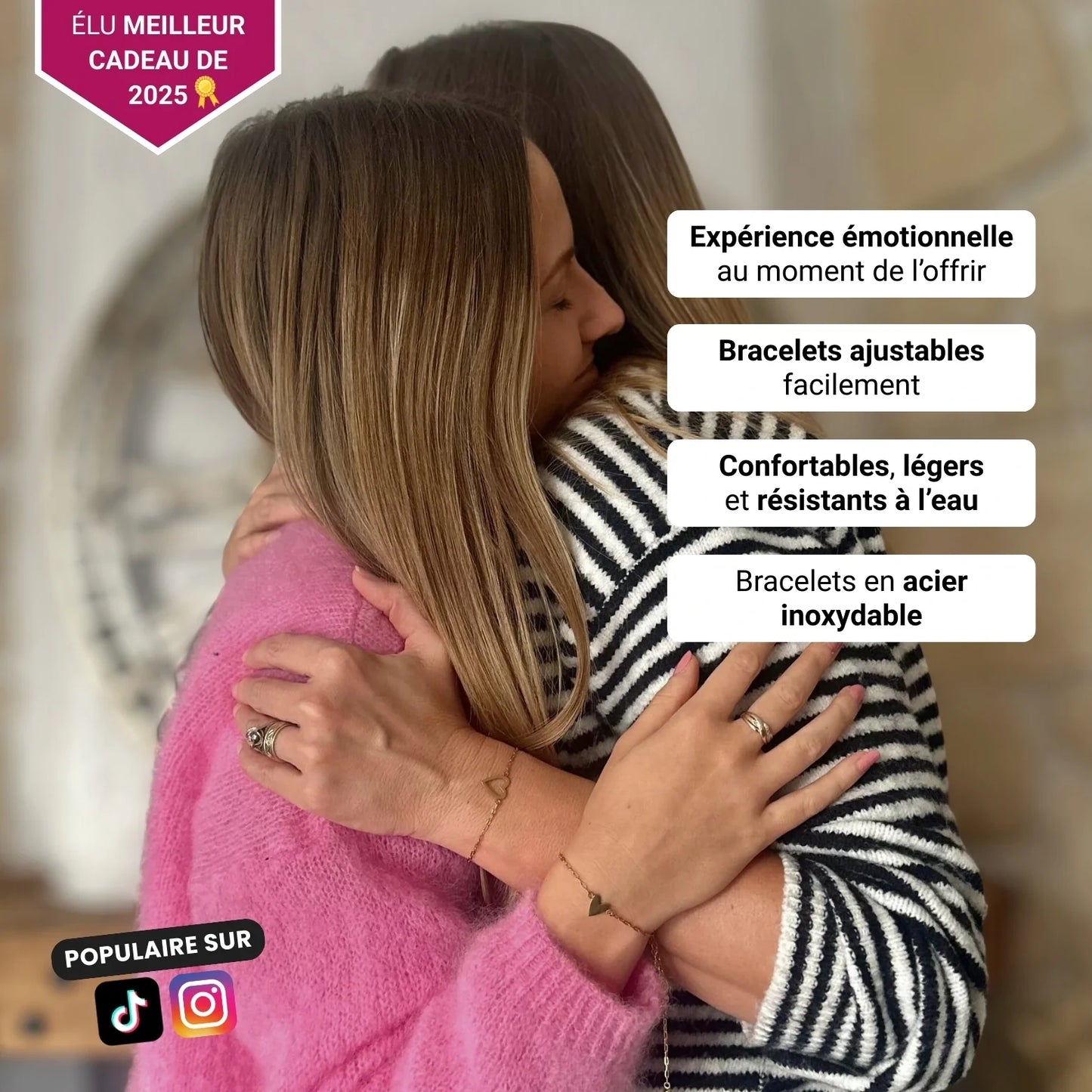 Liens de Coeur — Bracelets Mère & Fille