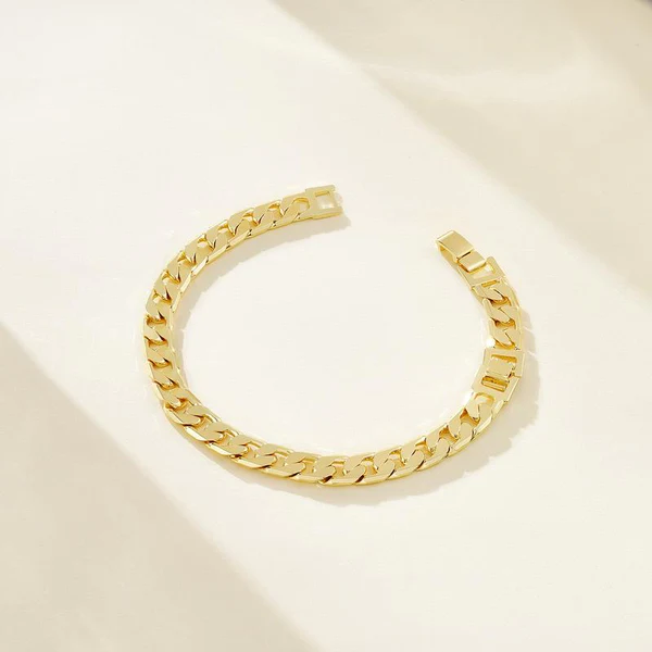 Bracelet Doré Épais