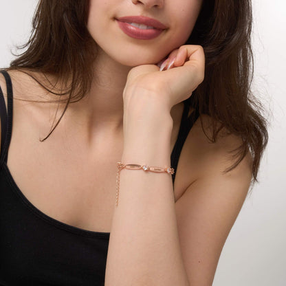 Personalized Bars Crystal Bracelet