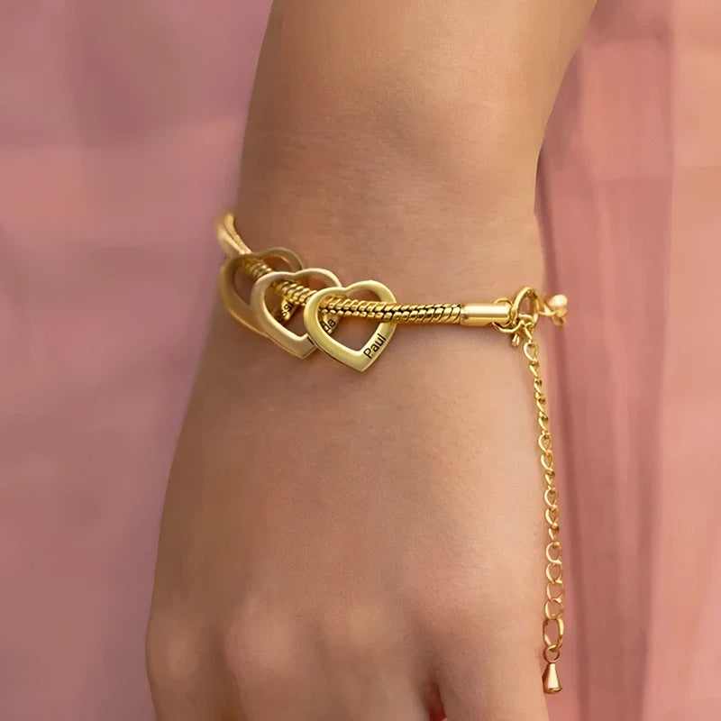 Bracelet Cœur Prénom