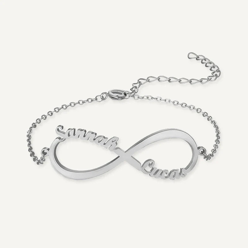 Bracelet Infini Prénoms