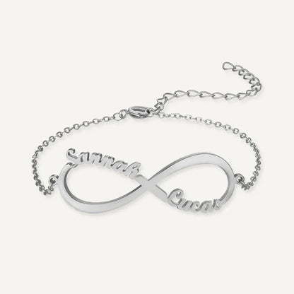 Bracelet Infini Prénoms