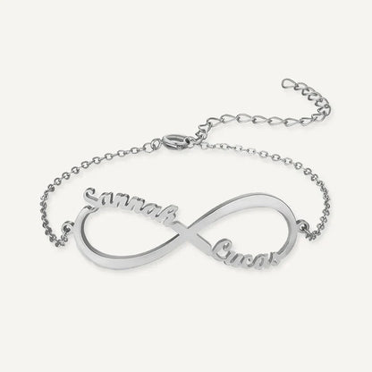 Bracelet Infini Prénoms