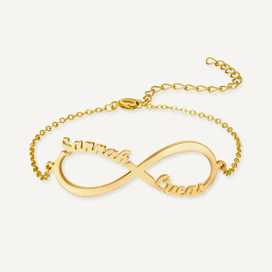 Bracelet Infini Prénoms