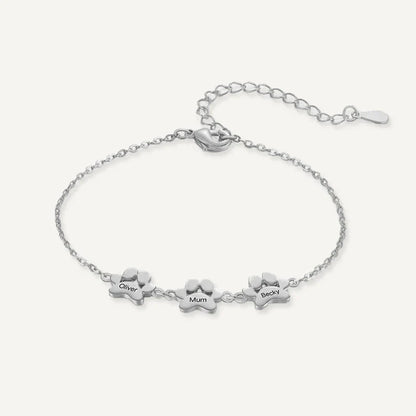 Bracelet Patte de Chien Personnalisé
