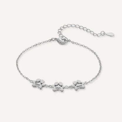 Bracelet Patte de Chien Personnalisé
