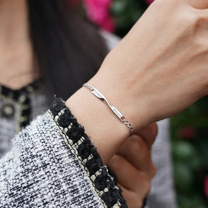 Bracelets Couple Personnalisés Prénoms et Date