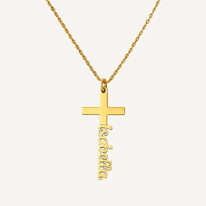 Collier Croix Prénom