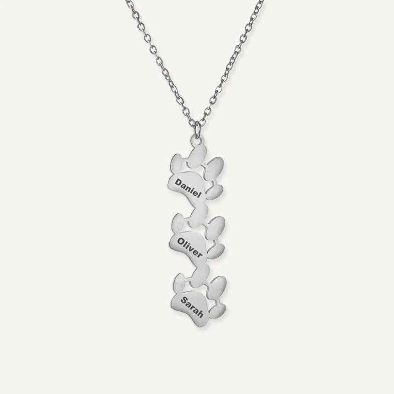 Collier Patte de Chien Personnalisé