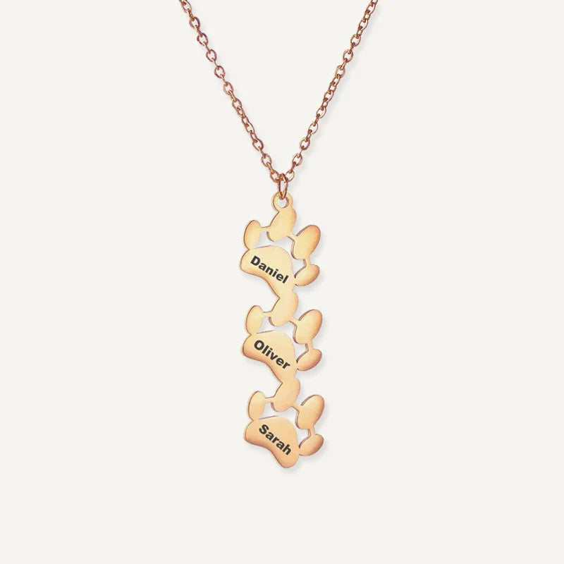 Collier Patte de Chien Personnalisé