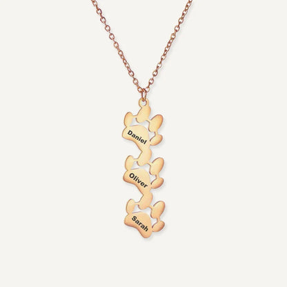 Collier Patte de Chien Personnalisé