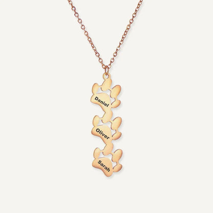 Collier Patte de Chien Personnalisé