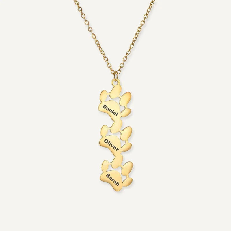 Collier Patte de Chien Personnalisé