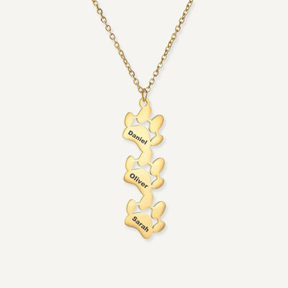 Collier Patte de Chien Personnalisé