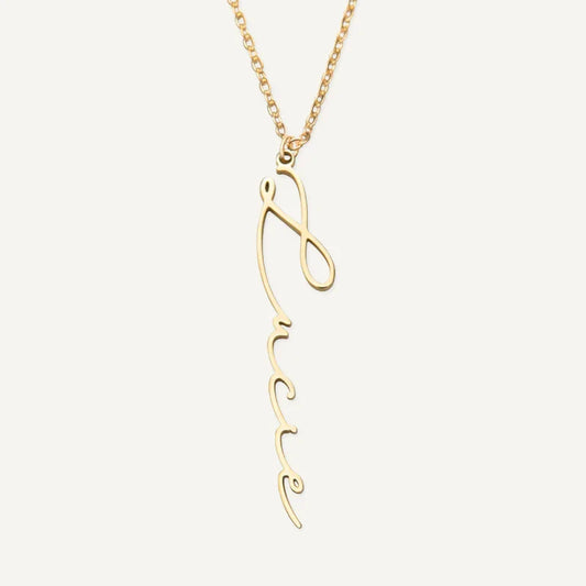 🎁 Collier Personnalisé Prénom Vertical (100% off)