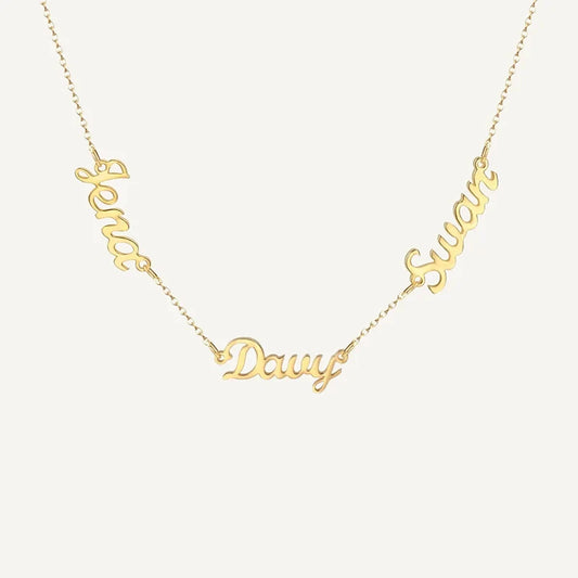 🎁 Collier Prénoms Personnalisés (100% off)