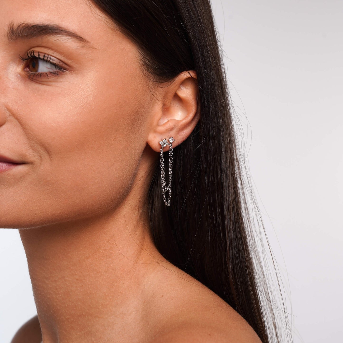 Boucles d’oreilles Chaîne Grace