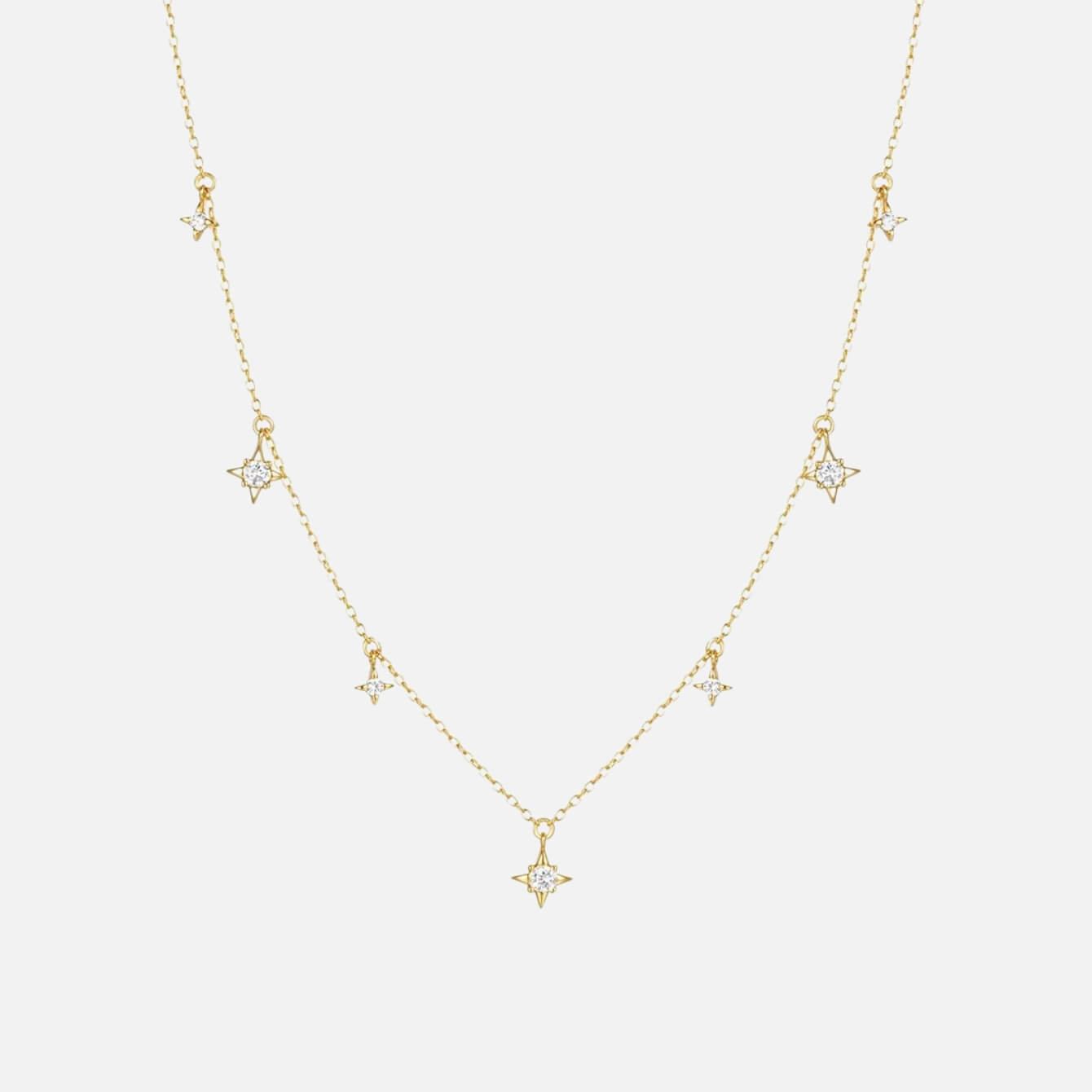 Collier Étoile en Cristal