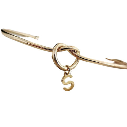 Bracelet Jonc Initiale