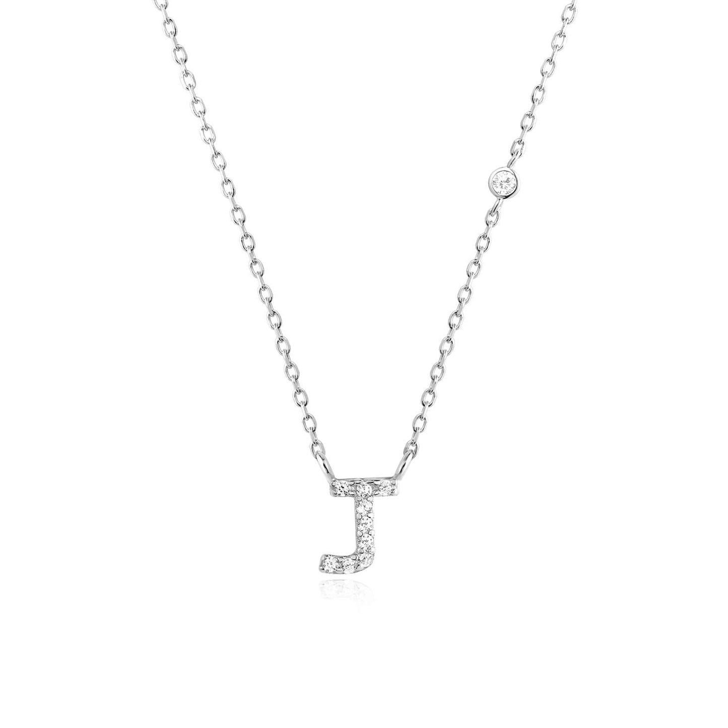 Collier Lettre en Pierre