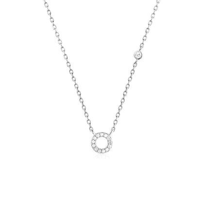 Collier Lettre en Pierre