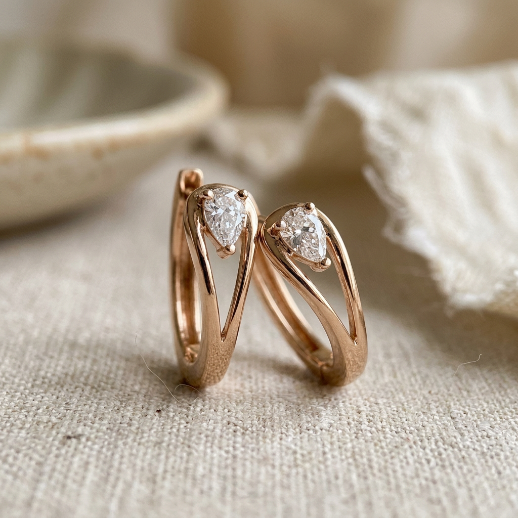 Boucles d'Oreilles Créoles Raffinées