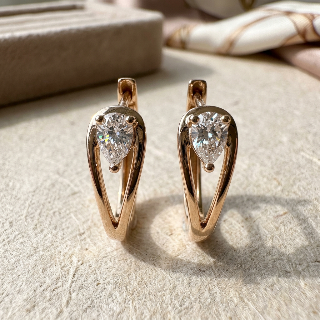 Boucles d'Oreilles Créoles Raffinées