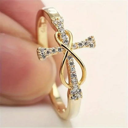 Bague Croix Éternelle