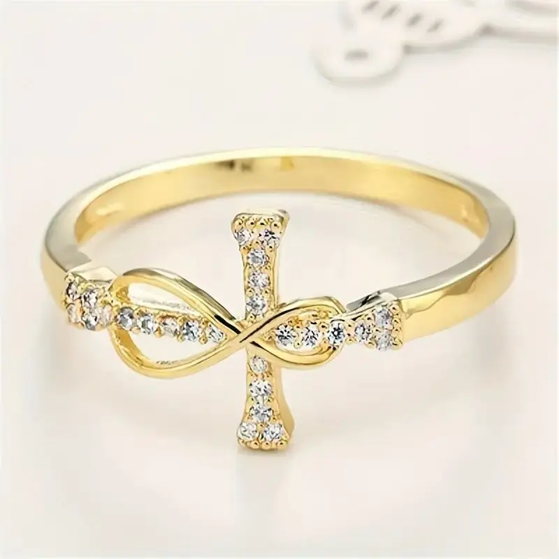 Bague Croix Éternelle