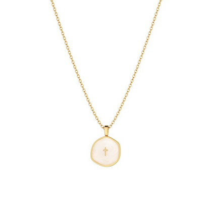 Collier Croix Délicat 18K