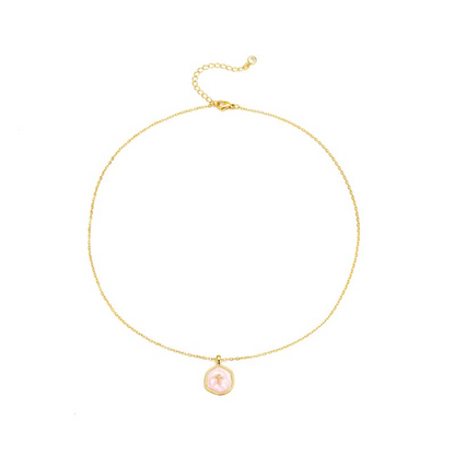 Collier Croix Délicat 18K
