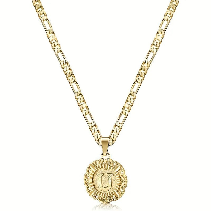 Collier Médaillon Initiale