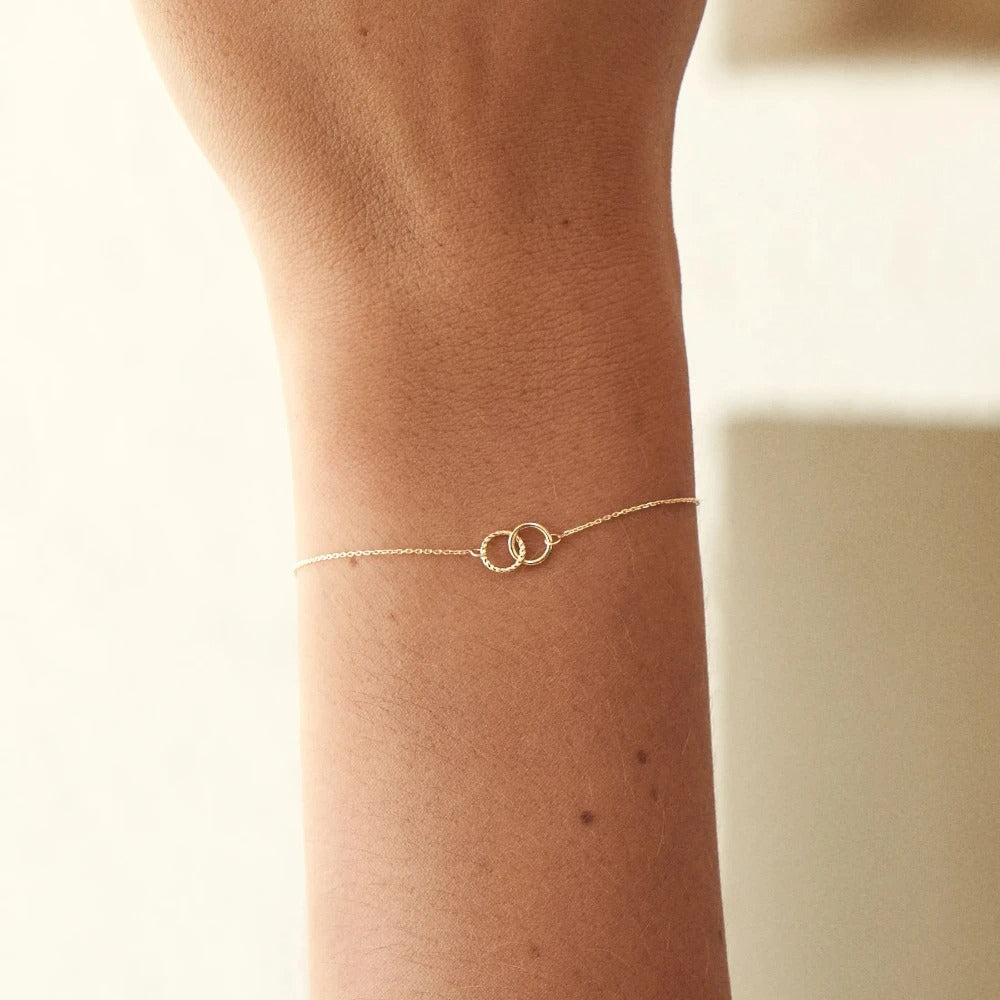 Bracelet Anneaux Éternels