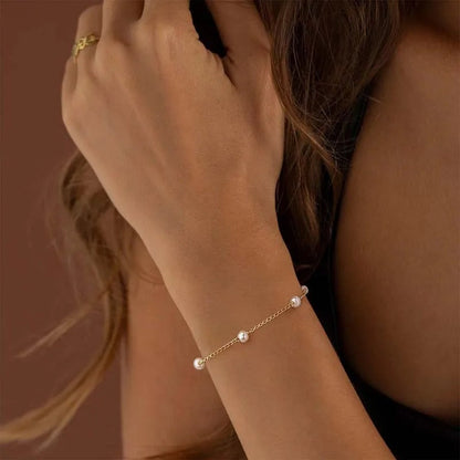 Bracelet Perles Minimaliste