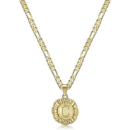 Collier Médaillon Initiale